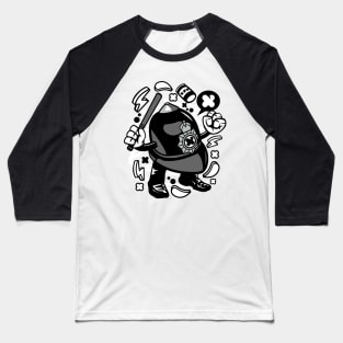 Angry english bobby Baseball T-Shirt